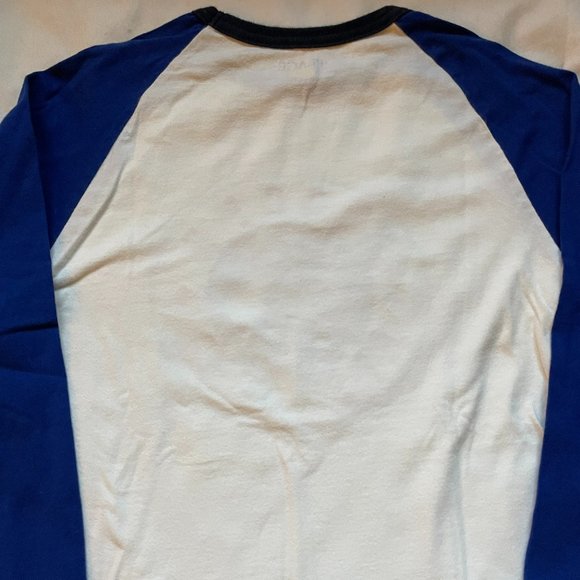 Children's Place Blue and White Soccer T-Shirt, 7/8 - Picture 5 of 8